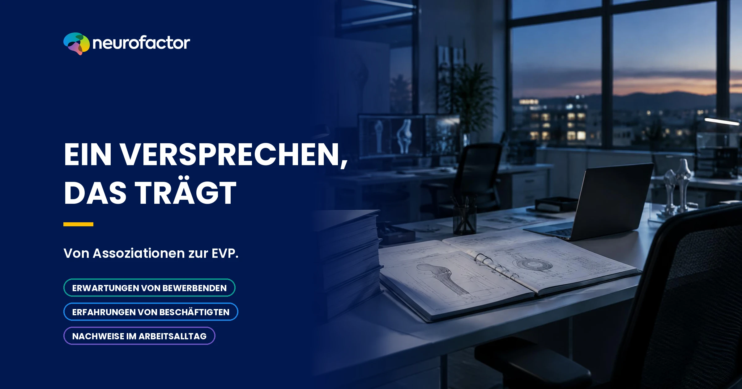 Glaubwürdiges Arbeitgeberversprechen aus Erwartungen, Arbeitserfahrungen und belegter Praxis.