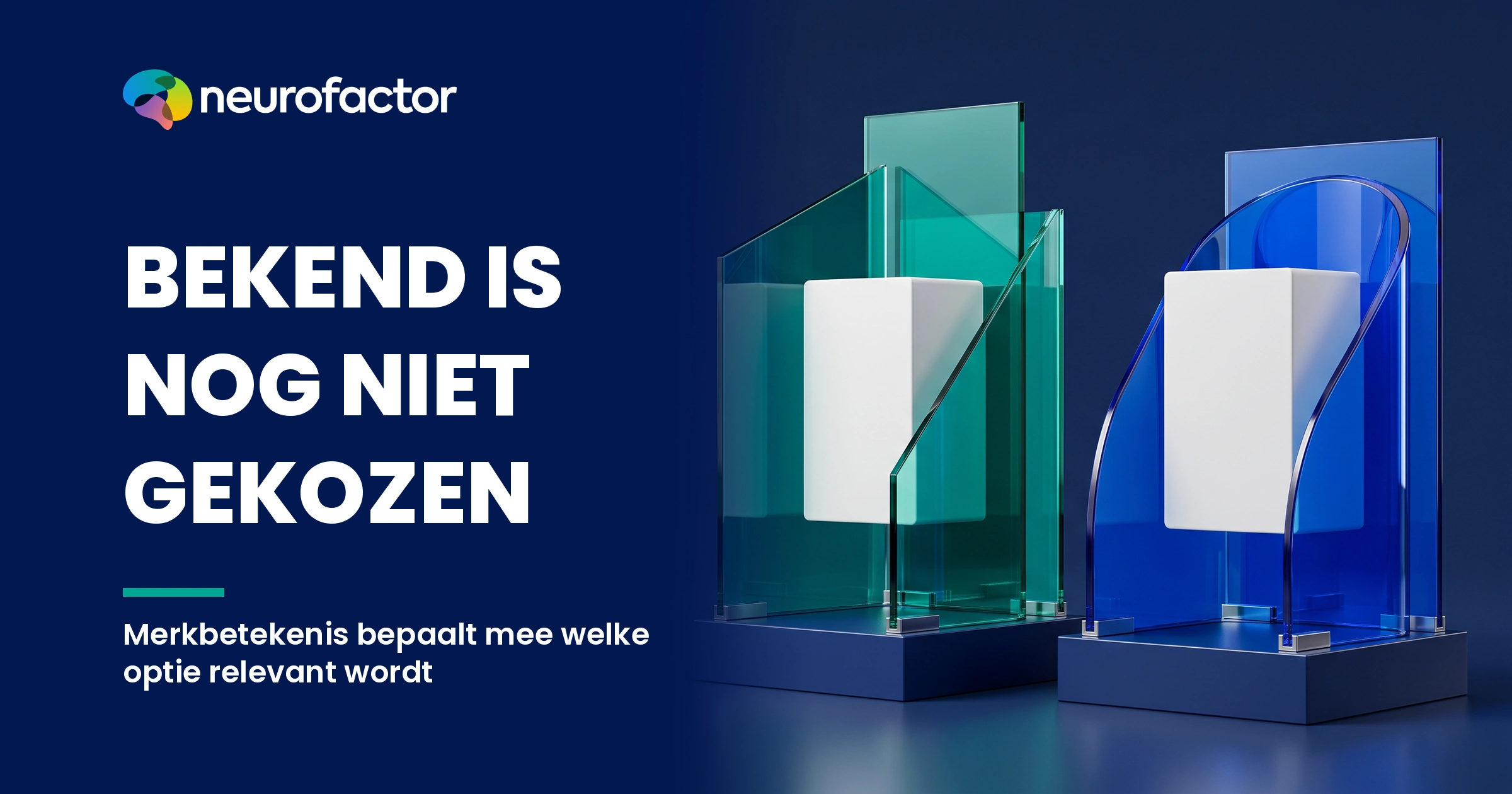 Neurofactor infographic bij Associaties in marketing: hoe merkbetekenis keuzes beïnvloedt: keuzeassociaties en onderzoekslogica.